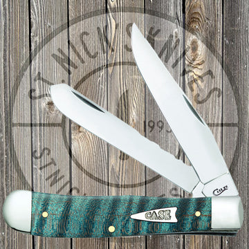 Case - Trapper - Turquoise Curly Maple - 23360