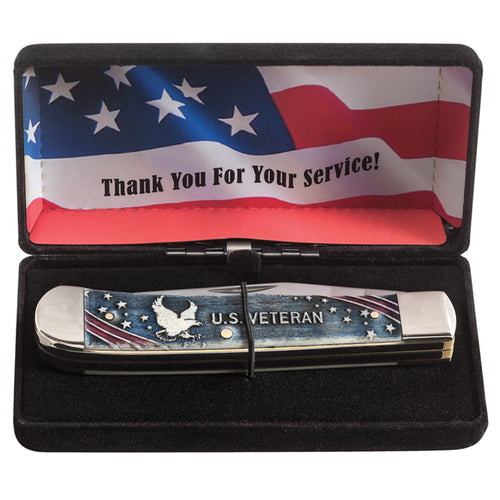 Case - U.S. Veterans - Gift Set - Trapper - 16300