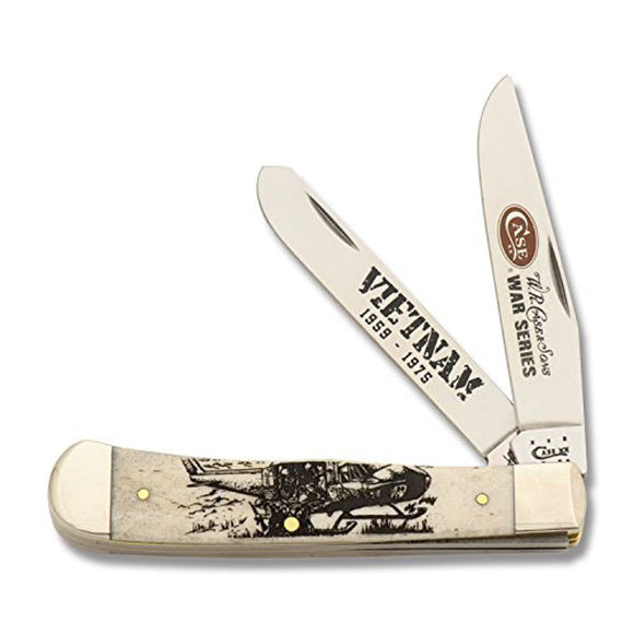 Case - War Series - Vietnam - Trapper - Natural Bone - 21752