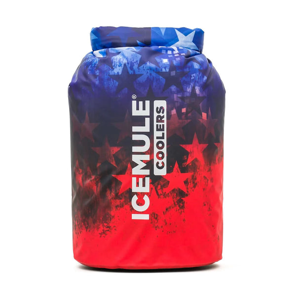 Icemule - Classic Medium Red, White, and Blue Cooler - 1005-RWB