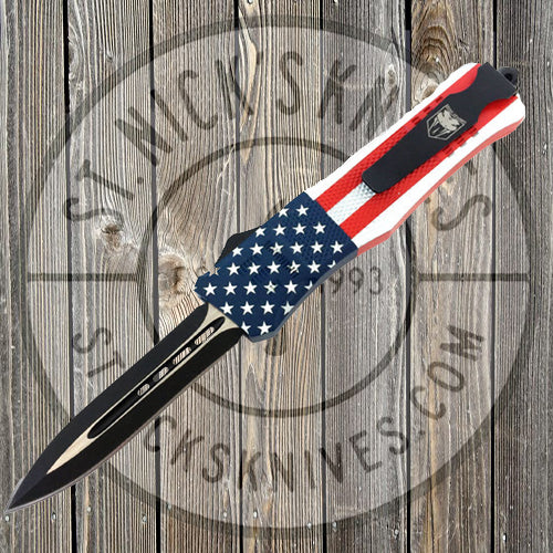 Cobratec - Large CTK-1 - American Flag - Plain Edge - D/E - LCTK-1AF2