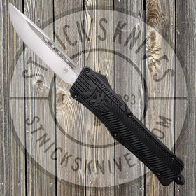 Cobratec - Large CTK-1 -  Black Aluminum - Plain Edge - DP - LCTK-1BKAL