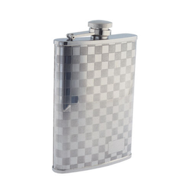 Colonel Conk - Checkerboard Pattern - 8oz Flask - 508
