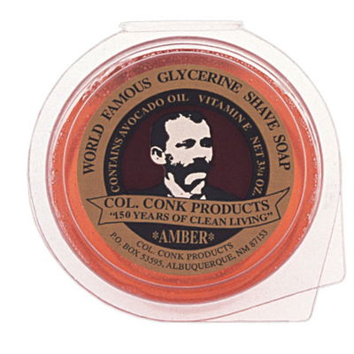 Colonel Conk - Amber Super Bar Shave Soap - 3.75oz - 123