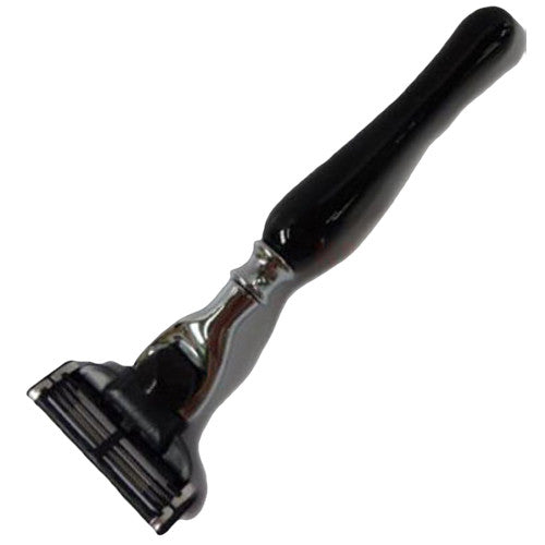 Colonel Conk - Mach 3 Razor - Chrome & Black Handle - 48