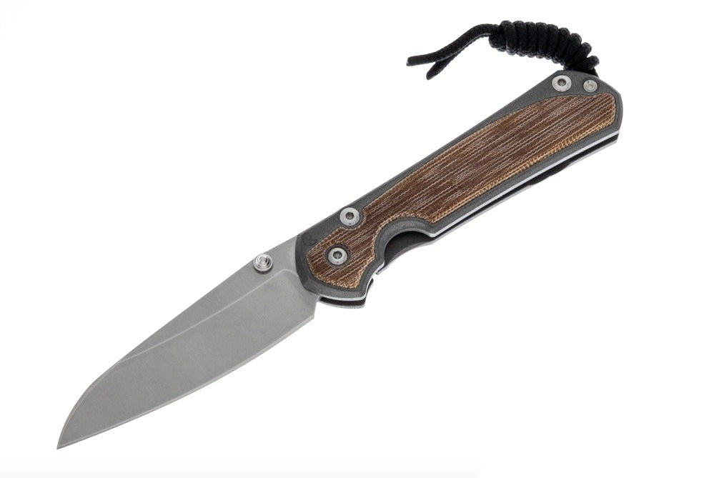 Chris Reeve Knives - Small Sebenza 31 - Natural Canvas Micarta Inlay - Insingo- S31-1222