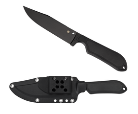Spyderco Street Bowie - Fixed Blade - VG-10 Steel - Black FRN Handle - FB04PBB - SNK/WTO - Home Office