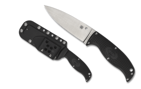 Spyderco Enuff 2 - Plain Edge VG-10 Steel - Black FRN Handle - FB31PBK2 - SNK/WTO - Home Office