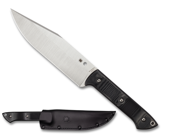 Spyderco Province - Fixed Blade - CPM-4V - Leather Sheath - FB45GP