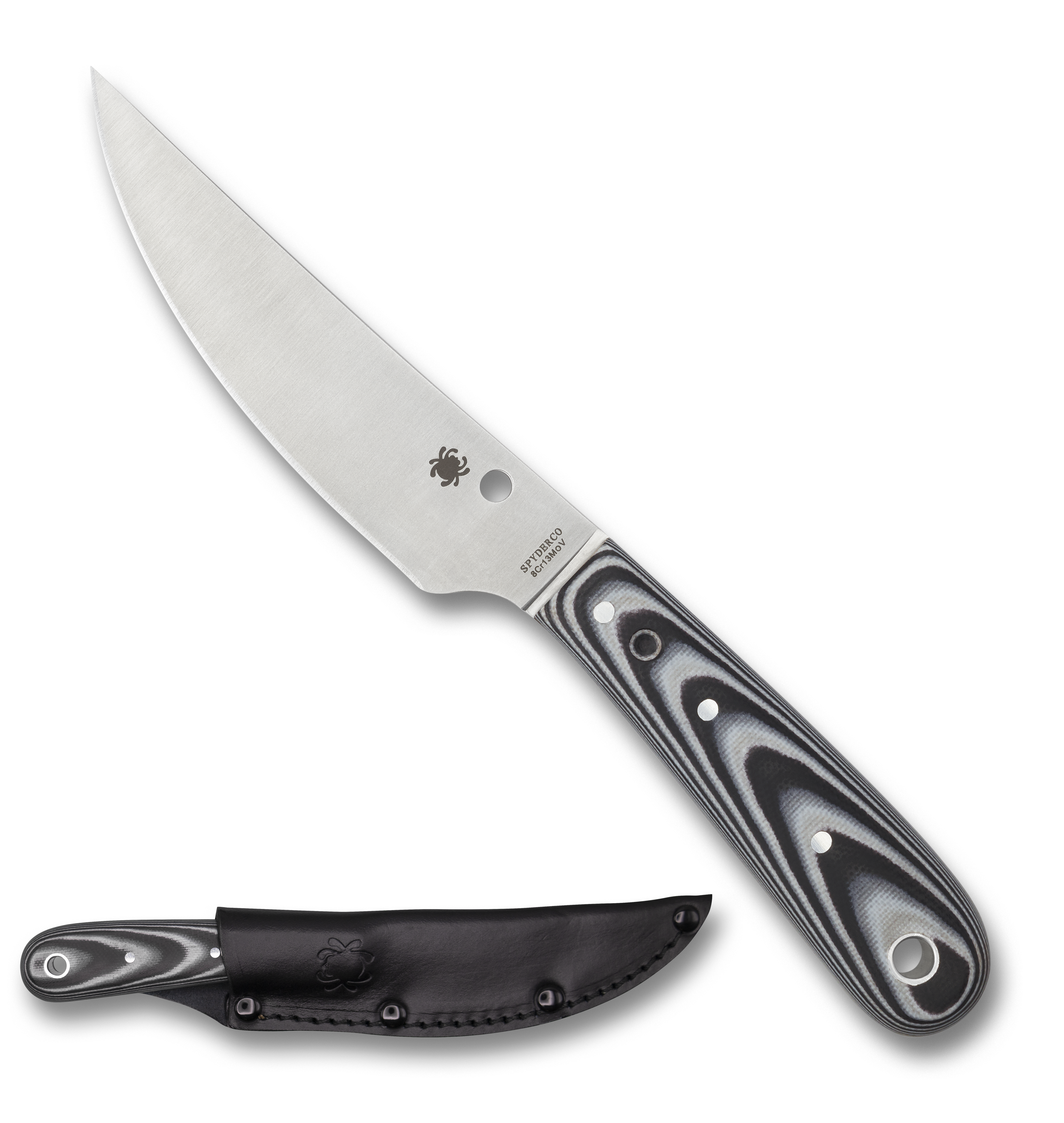 Spyderco Bow River - Fixed Blade - Black/Gray G10 - FB46GP