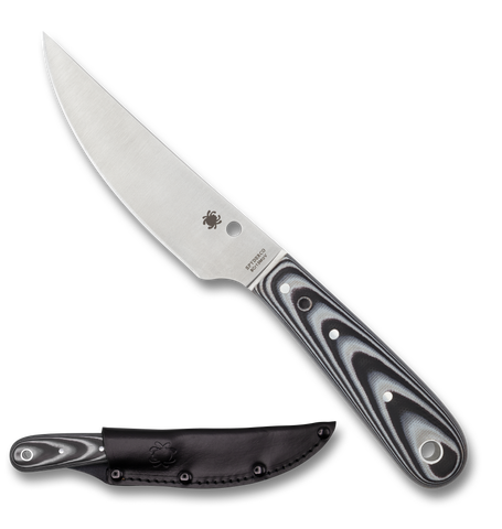 Spyderco Bow River - Fixed Blade - Black/Gray G10 - FB46GP