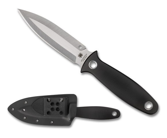 Spyderco Nightstick - Fixed Blade - CPM-S30V - Boltaron Sheath - FB47GP