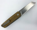 Brian Brown Knives Finch - M390 Steel - Green Micarta Handle - CLOSEOUT-2