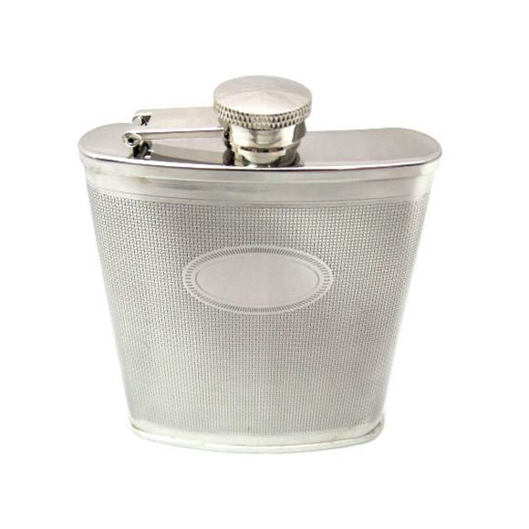 Flask - 6oz - Basketweave Pattern - 406