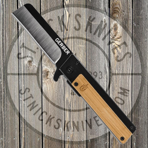 Gerber - Quadrant - Bamboo - Flipper - Framelock - 30-001702