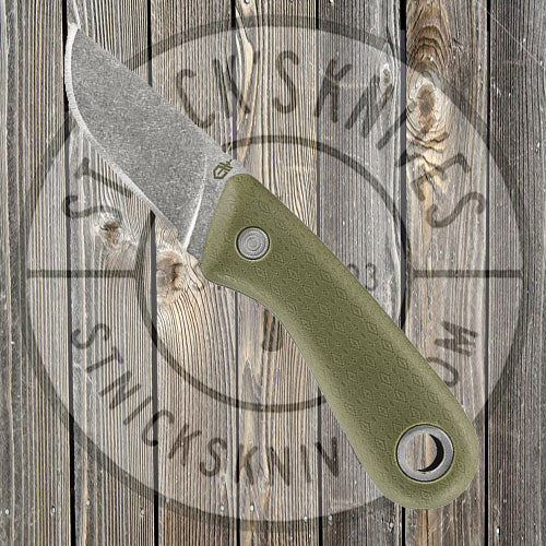 Gerber - Vertebrae - Fixed Blade - Drop Point - Fine Edge - GRN - 30-001500N