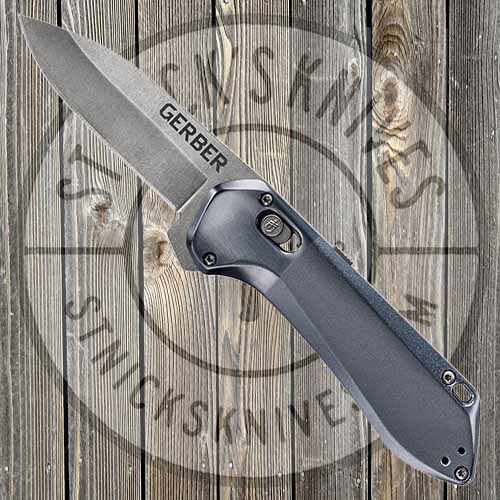 Gerber - Highbrow Compact - Assisted Open - Fine Edge - Blue - 30-001520