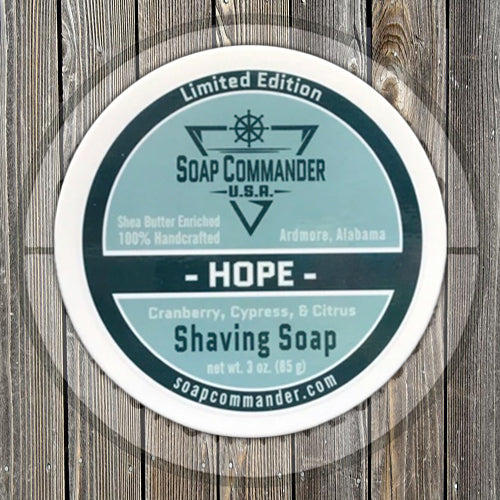 Soap Commander - Hope - Limited Edition - Shaving Soap - HOPE SS