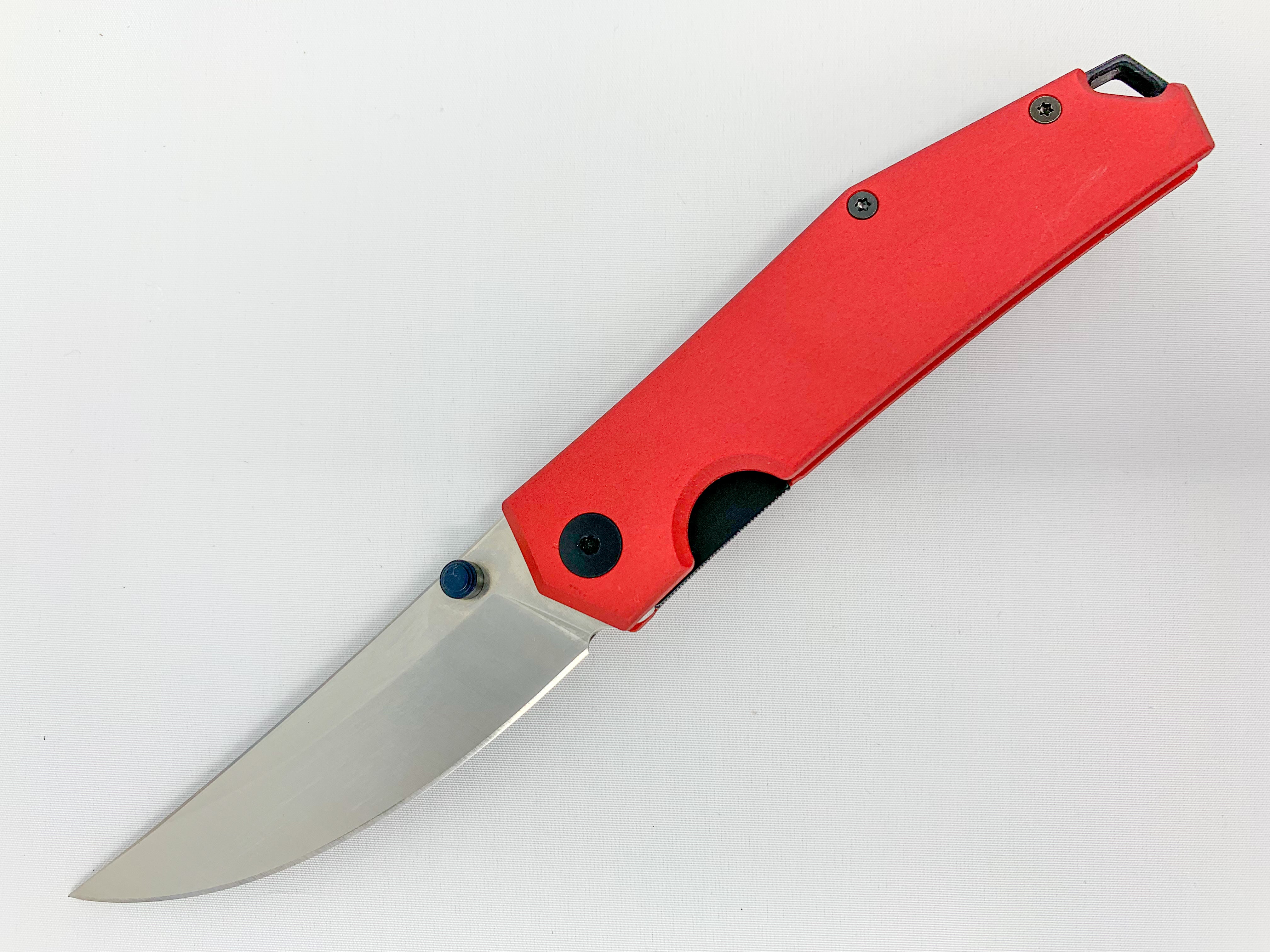 GiantMouse ACE Clyde - Red Aluminum with Black Thumbstud and Backspacer - N690 Blade - CLOSEOUT