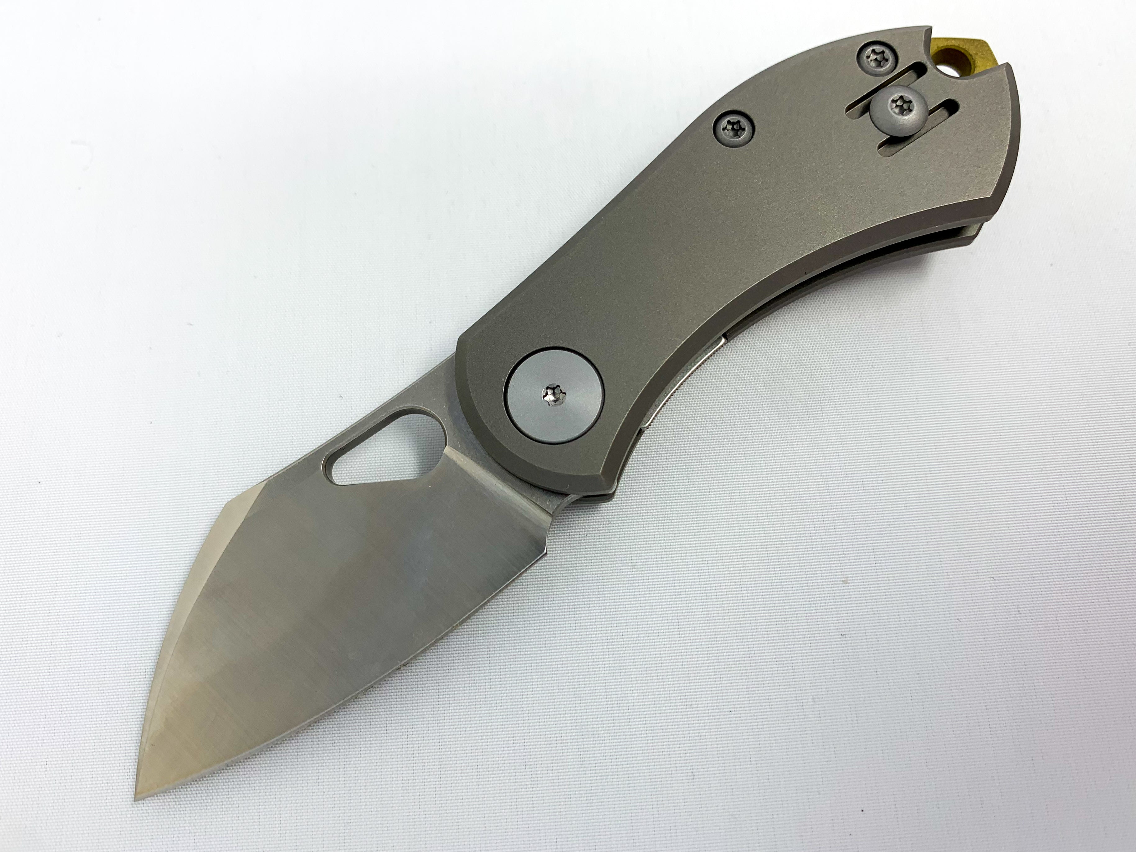 GiantMouse ACE Nibbler - Titanium Handle - CPM-20CV