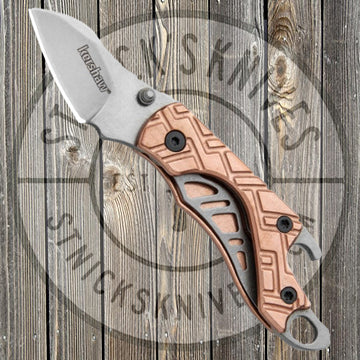 Kershaw - Cinder Copper - Keychain Knife - Bottle Opener - 1025CU