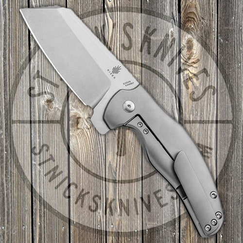 Kizer - C01C Sheepdog - Titanium - Frame Lock - Left Handed - Ki4488L1
