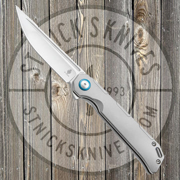 Kizer - Begleiter - Flipper - Titanium - S35VN - Drop Point Blade - Ki4458T2
