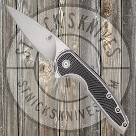Kizer - Ginesis - Flipper - Titanium/Carbon Fiber - S35VN - Ki4518