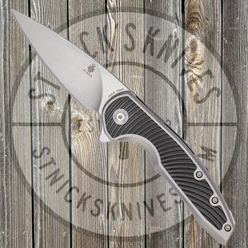 Kizer - Ginesis - Flipper - Titanium/Carbon Fiber - S35VN - Ki4518