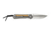 Chris Reeve Knives - Large Sebenza 31 - Natural Canvas Micarta Inlay - Drop Point - L31-1212