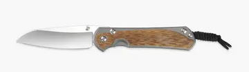 Chris Reeve Knives Large Sebenza 31 - Natural Canvas Micarta Inlay - Insingo - L31-1222