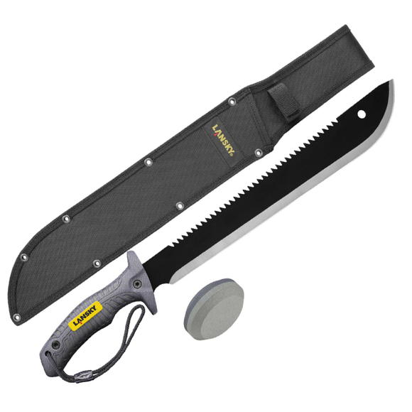 Lansky - Wilderness Pack - Machete w/ PUCK Sharpener - MACPUC