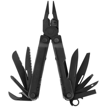 Leatherman - Rebar - Full-Size Multi-Tool - Black Oxide - MOLLE Sheath - 831554