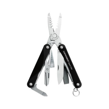 Leatherman - Squirt ES4 - Keychain Electrician's Mini Multi-Tool-  Black - 831204