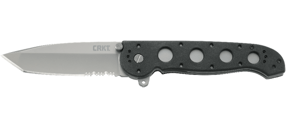 CRKT Carson M16-14Z - Tanto Flipper Knife - Black Handle