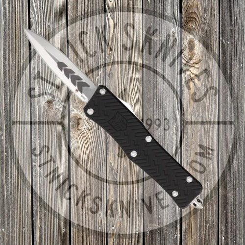 Cobratech - Black Titan M390 Dagger Not Serrated - MBLKTNM390DAGNS