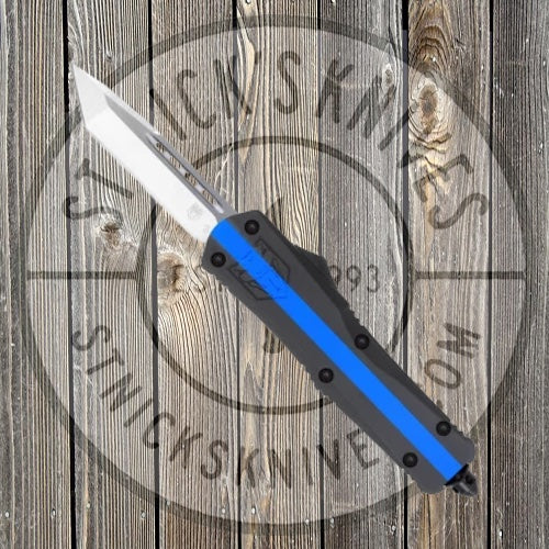 Corbratec - Medium Blue Line Punisher FS-3, Tanto Not Serrated - MBLPUNFS-3TNS