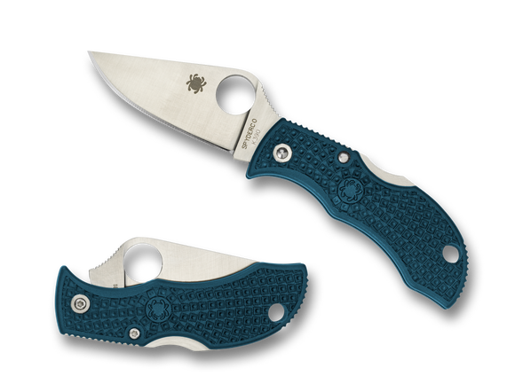 Spyderco ManBug - Blue FRN - K390 Steel - MFPK390