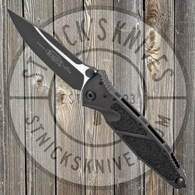 Microtech - Socom Elite - Single Edge - Manual - Black Tactical Standard - 160-1T