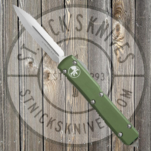 Microtech - Ultratech - D/E - OTF - Automatic - OD Green - Satin Blade - 122-4OD