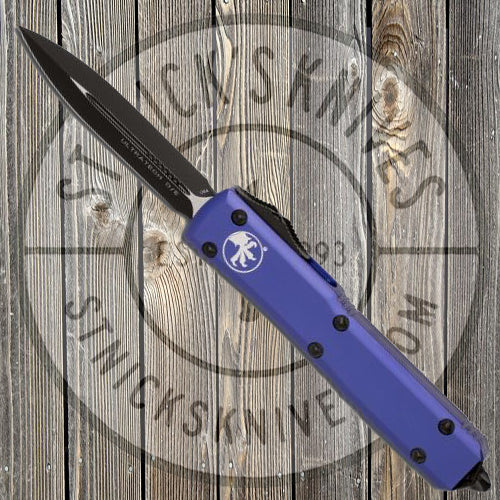 Microtech - Ultratech - Double Edge - Standard Hardware - Purple Chassis - 122-1PU