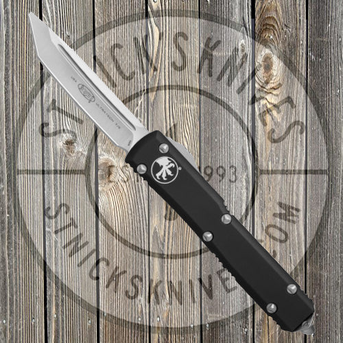 Microtech - Ultratech - T/E - Satin Standard - Black - 123-4