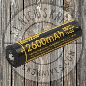 Nitecore - 18650 - Rechargeable - NL1826R