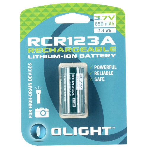 Olight - 16340 650 MAH Battery - OL-RCR123A