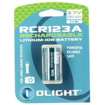 Olight - 16340 650 MAH Battery - OL-RCR123A