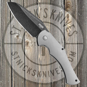 Ontario - Carter - 2QUARED Folder - Frame Lock - Flipper - Titanium - D2 - 8876