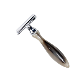 Parker - Safety Razor - 3 Piece - Ox Horn Handle - 11R