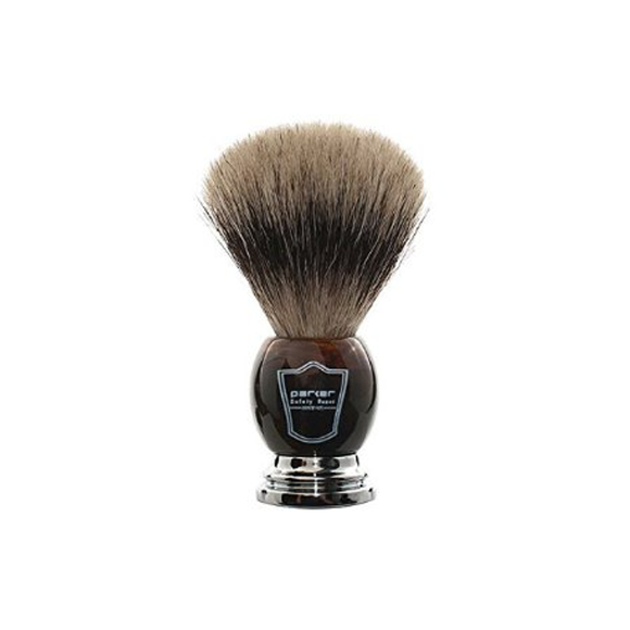 Parker - Deluxe Faux Horn - Pure Badger Brush - HHPB