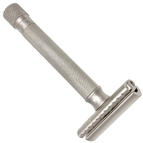 Parker - Safety Razor - Satin Chrome - Variant Adjustable Razor - VARSC