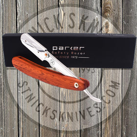 Parker - Straight Razor - Rosewood - Half Razor - SRRW